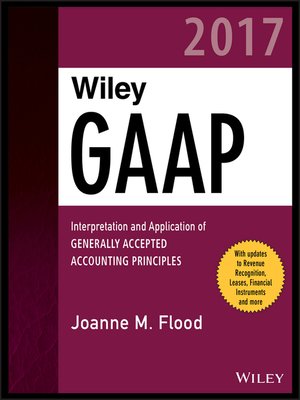 cover image of Wiley GAAP 2017
